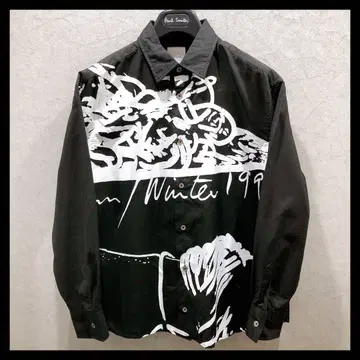 [새상품급] 폴스미스 긴팔 셔츠 M 사이즈 올 패턴 블랙 계열