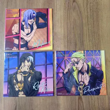 죠죠 캔버스 스타일 암살팀(리조또/프로슈토/멜로네)