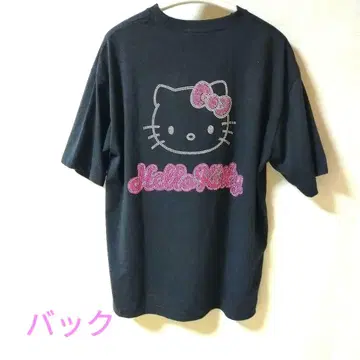 택 포함 새상품 헬로키티 반팔 T셔츠 큐빅 L~LL 사이즈