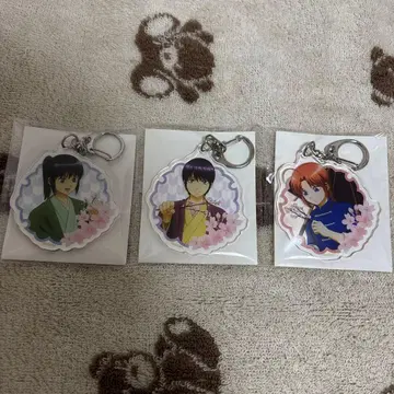 은혼 베이스 야드 하라주쿠 사선 꽃놀이 유년기 아크릴 키링