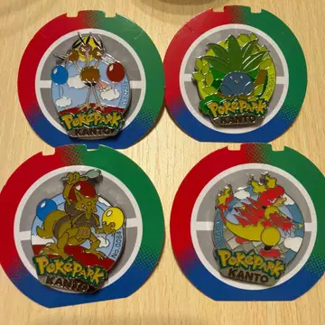 포켓파크 칸토 한정판 포켓몬 핀즈 배지 세트