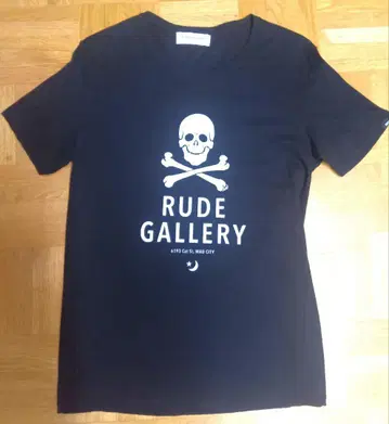 Rude Gallery 루드 갤러리 티셔츠 스컬 티
