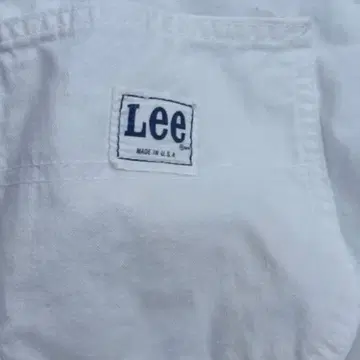 70s USA vintage Lee 화이트 페인터 팬츠