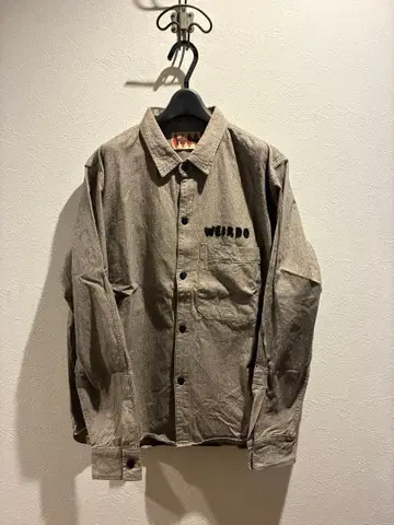 WEIRDO 베이지 코튼 자켓 XL