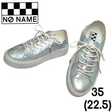 NO NAME 피카딜리 PICADDILLY 스니커즈 로고 통굽 35