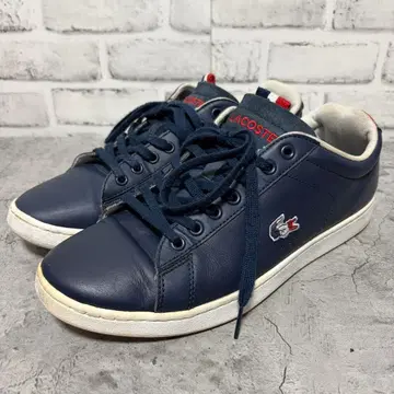 LACOSTE CARNABY EVO 317 3 가죽 스니커즈 UK9