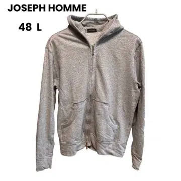 JOSEPH HOMME 조셉옴므 후드티 그레이 48 더블 지퍼