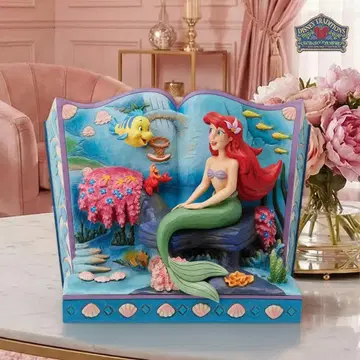 리틀 머메이드 스토리북 피규어 디즈니 트래디션