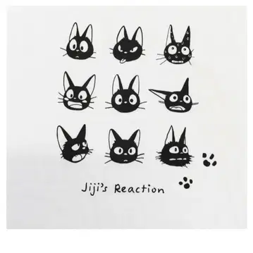 지브리 전시회 한정판 마녀 배달부 키키 지지 T셔츠 L 사이즈