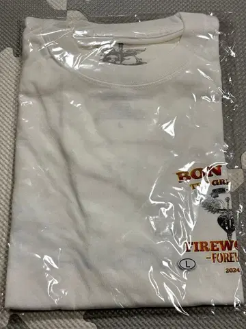 BON JOVI 한정판 T셔츠 L사이즈 화이트