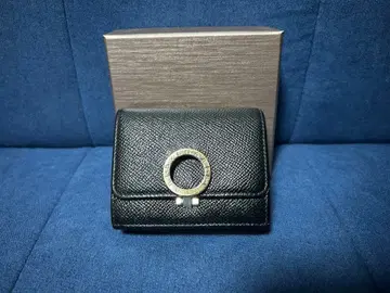 불가리 불가리 3단 폴더형 지갑 가죽