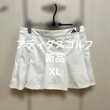 아디다스 골프 스커트 화이트 XL 메쉬 봄/여름 새상품