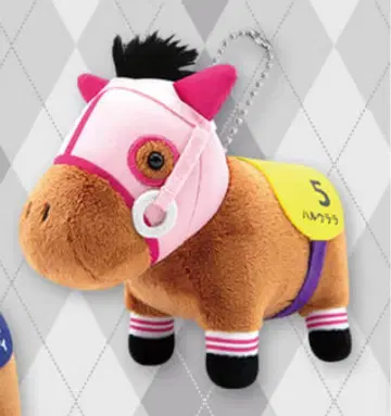 하루우라라 마스코트 체인 서러브레드 컬렉션 봉제 인형