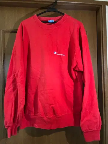 Champion 레드 맨투맨 L 사이즈
