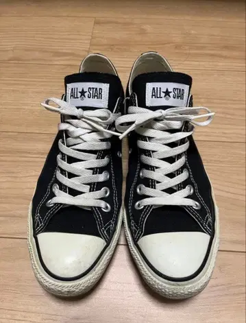 CONVERSE ALL STAR 블랙 로우컷