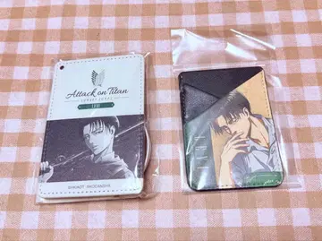 리바이 패스 케이스 스마트폰 카드 케이스 진격의 거인 미개봉 새상품
