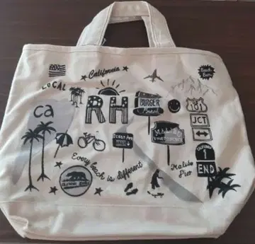 Ron Herman RORINZA 별주 자수 토트백