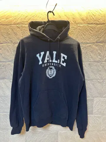 챔피언 예일 대학교 후드티 L 네이비