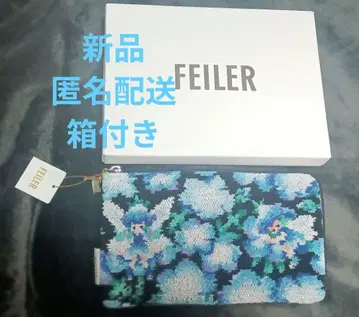 미사용 새상품 FEILER 페이러 파우치 네모필라 페어리즈 멀티 파우치