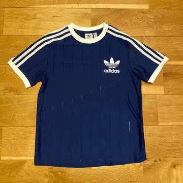 adidas 네이비 스트라이프 T셔츠 XL