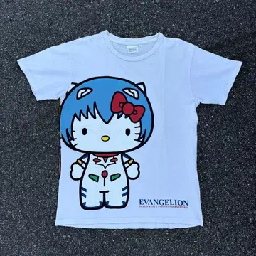 산리오 헬로키티x에반게리온 콜라보T셔츠
