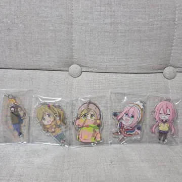 유루캠 각자 나데시코 이누야마 아오 비밀결사 아크릴 키링