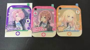 다이컷 아크릴 카드 컬렉션 아리무라 마오, 히메사키 리나미, 쥬오 호시나