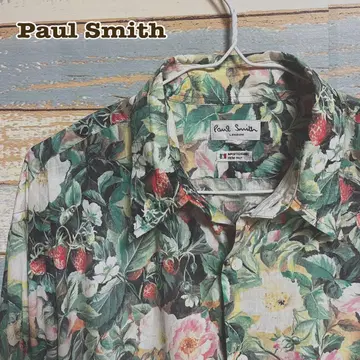 폴스미스 셔츠 꽃무늬 보타니컬 그린