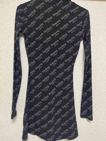 Darich 오블리크 타이트 미니 원피스