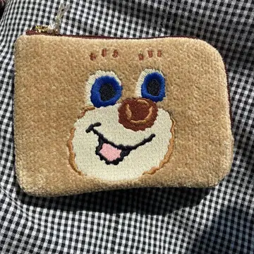 미사용 새상품 LOVERARY BY FEILER 도업 테디 L자 파우치