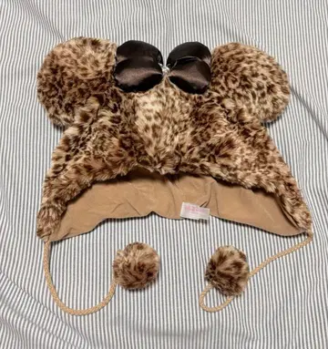 도쿄 디즈니 리조트 레오파드 무늬 미키 햇