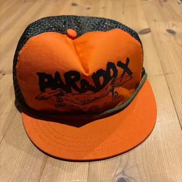 PARADOX 오렌지 스케이트보드 캡