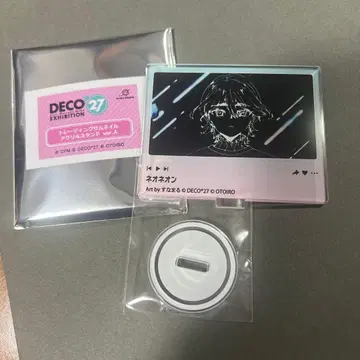 DECO*27 데코미쿠 네온 네온 아크릴 스탠드 액스