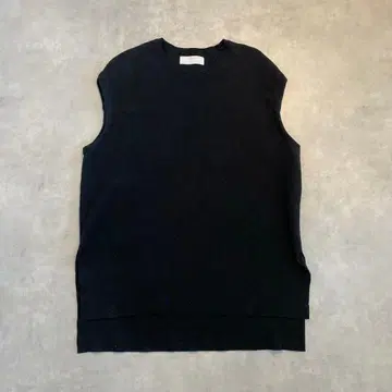 오드리앤존와드 니트 베스트 블랙