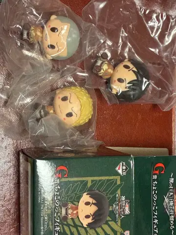 제일복권 진격의 거인 쵸코놋코 피규어 3종