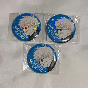 주술회전 고죠 사토루 올스타 캔뱃지 회옥 옥절