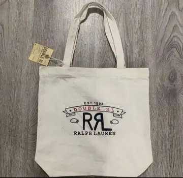 미사용 새상품 DOUBLE RL 토트백 아이보리