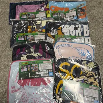 [ 전 종류 세트 ] 드래곤볼 초 제일복권 타월 세트