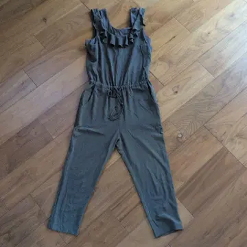 Diagram 올리브 그린 프릴 달린 살로펫