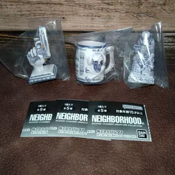 (가챠) NEIGHBORHOOD 미니어처 컬렉션 3종 세트