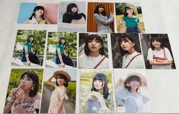 매지컬 펀치라인 시미즈 히마와리 브로마이드 세트 아이돌 친필 사인 포함