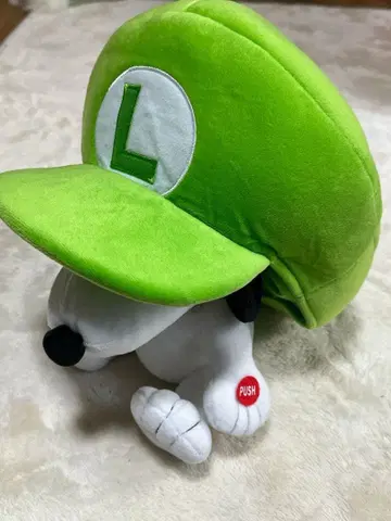USJ 루이지 봉제 인형 모자 슈퍼 닌텐도 월드 모자 햇