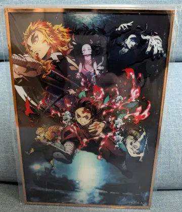 귀멸의 칼날 귀멸 극장 키 비주얼 아크릴 색지 무한열차편