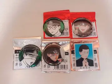 라이치 히카리 클럽 콜라보 카페 다프 덴타쿠 야코브 캔뱃지 키링