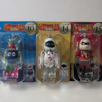 [ 미개봉 ] PIXAR 베어브릭 3체 세트 BE@RBRICK