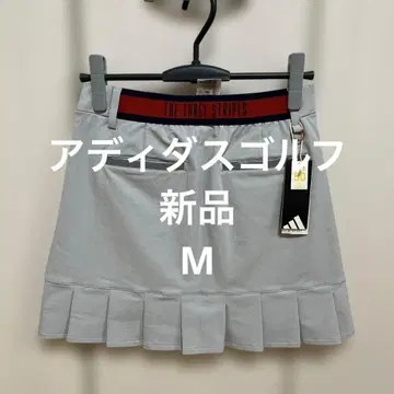 아디다스 골프 여성용 플리츠 스커트 그레이 M 새상품 그레이 봄/여름