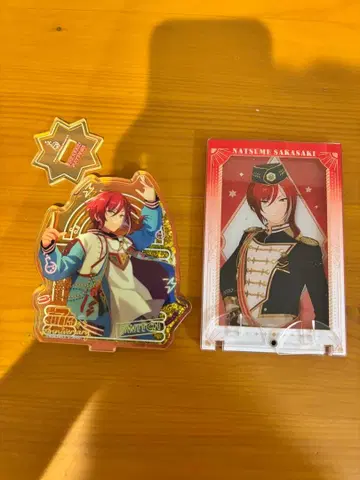 사카사키 나츠메 네온 동상 아크릴 스탠드 저금통 아크릴 스탠드