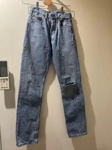 Levi's 501 라이트 블루 스트레이트 데님