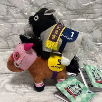 서러브레드 컬렉션 복각 마스코트 볼체인 2종 골시 하루우라라