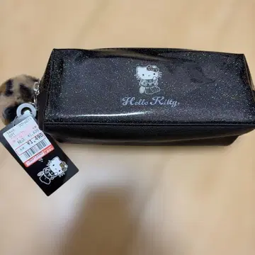 헬로 키티 라메 믹스 파우치 펜 케이스